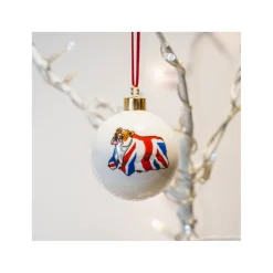 British Bulldog Bauble