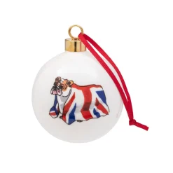 British Bulldog Bauble