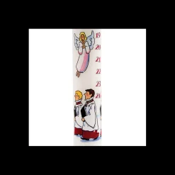 Choir Boys Red Christmas Dinner Advent Candle