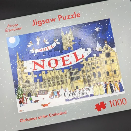 Christmas at the Cathedral Jigsaw Puzzle