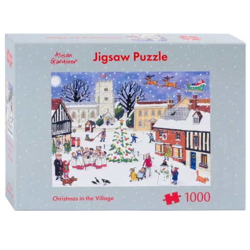 Christmas in the Village Jigsaw Puzzle