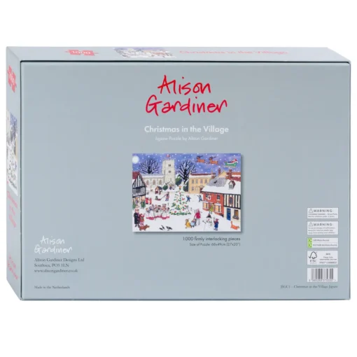 Christmas in the Village Jigsaw Puzzle