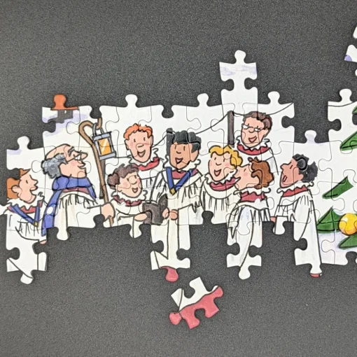 Christmas in the Village Jigsaw Puzzle