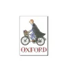 Cycling Student Boy, Oxford Fridge Magnet