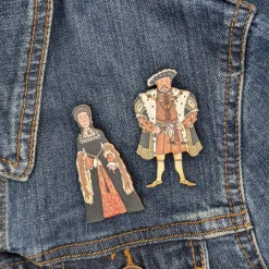 Henry VIII Pin Single Badge