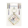 Jane Austen Wooden Keyring