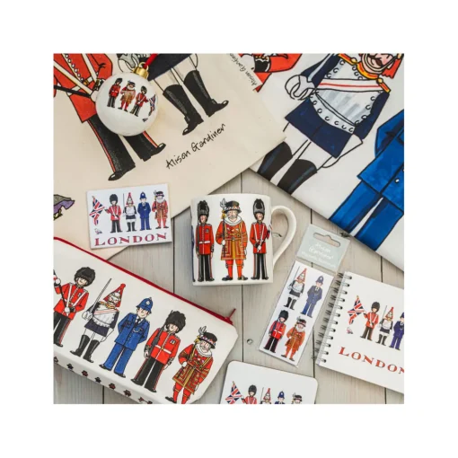 London Figures Fridge Magnet