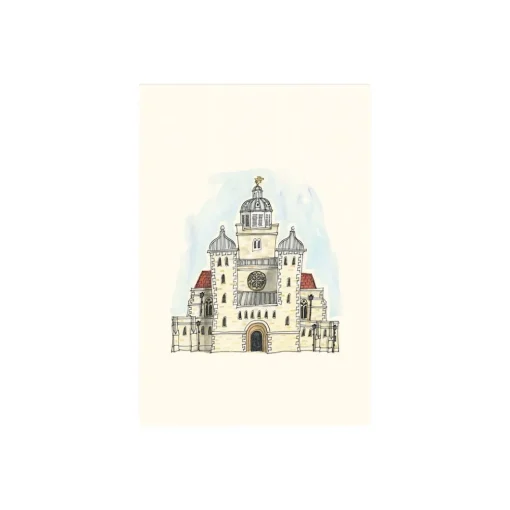Portsmouth Cathedral Print