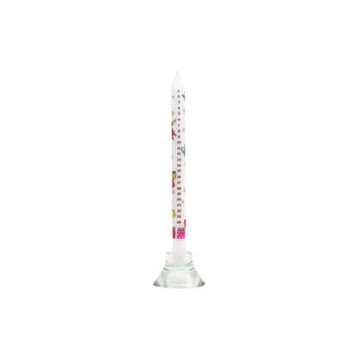 Santa's Sleigh Christmas Dinner Advent Candle