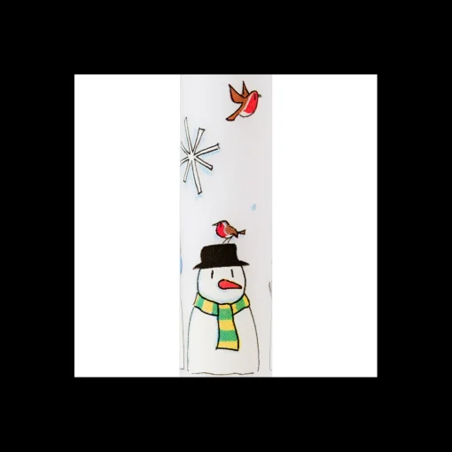 Snowmen Christmas Dinner Advent Candle
