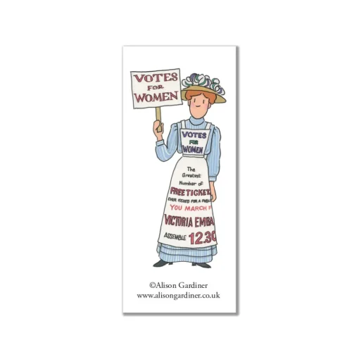 Suffragette Bookmark 1