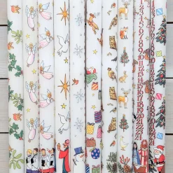 Winter Wildlife Christmas Dinner Advent Candle