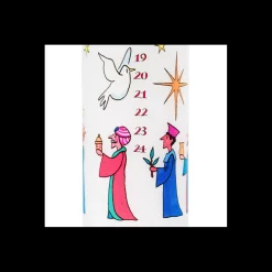 Wise Men Christmas Large Pillar Advent Candle